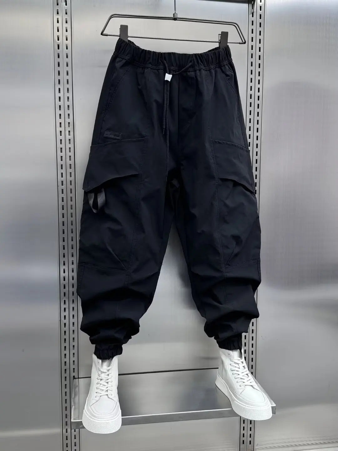 Male Clothes Men's Harem Pants Clothes Summer Casual Pants Man Comfortable Loose Trousers Breathable