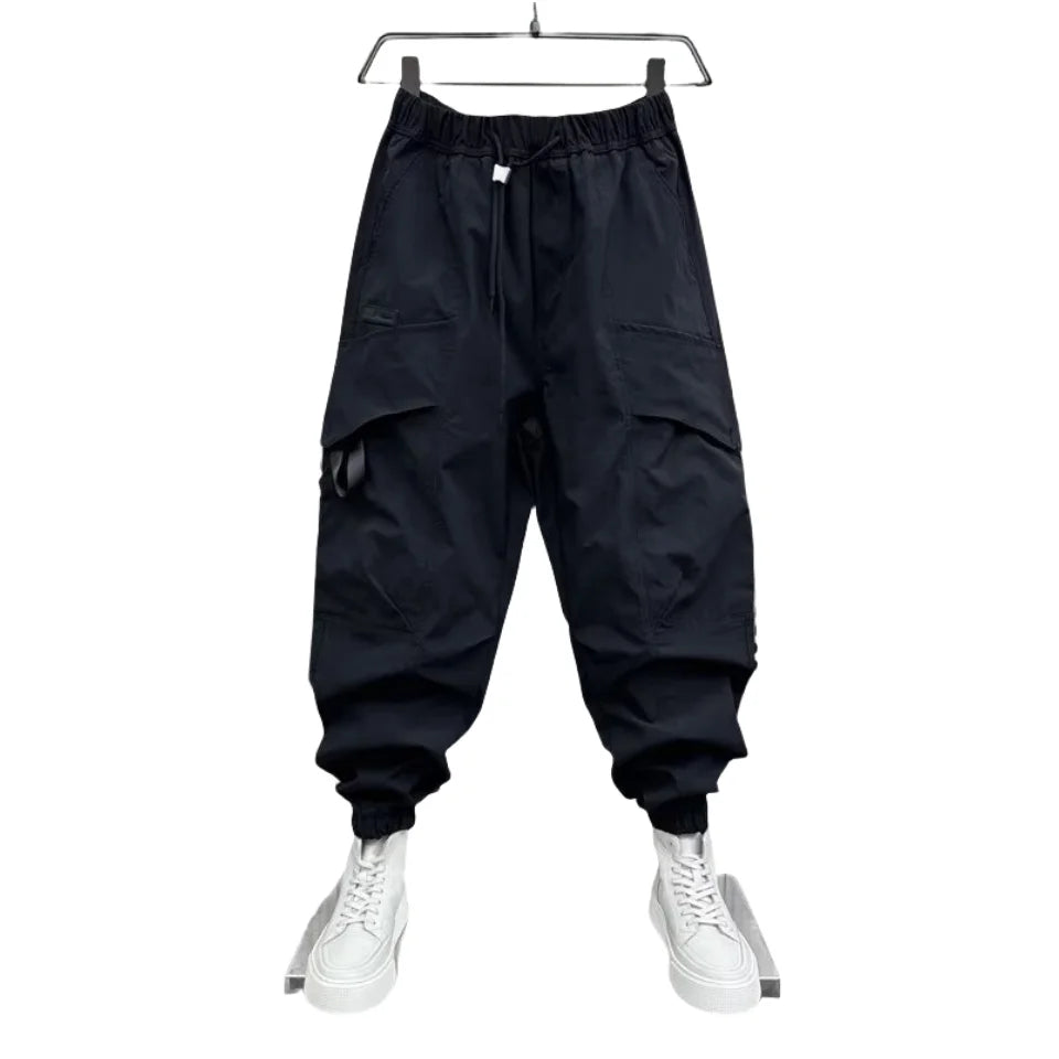 Male Clothes Men's Harem Pants Clothes Summer Casual Pants Man Comfortable Loose Trousers Breathable