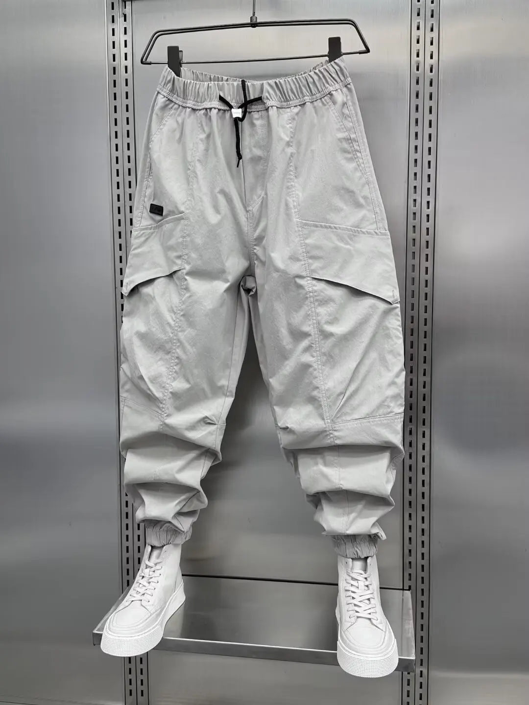 Male Clothes Men's Harem Pants Clothes Summer Casual Pants Man Comfortable Loose Trousers Breathable