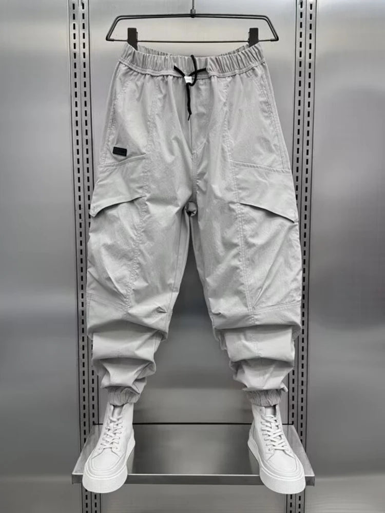 Male Clothes Men's Harem Pants Clothes Summer Casual Pants Man Comfortable Loose Trousers Breathable