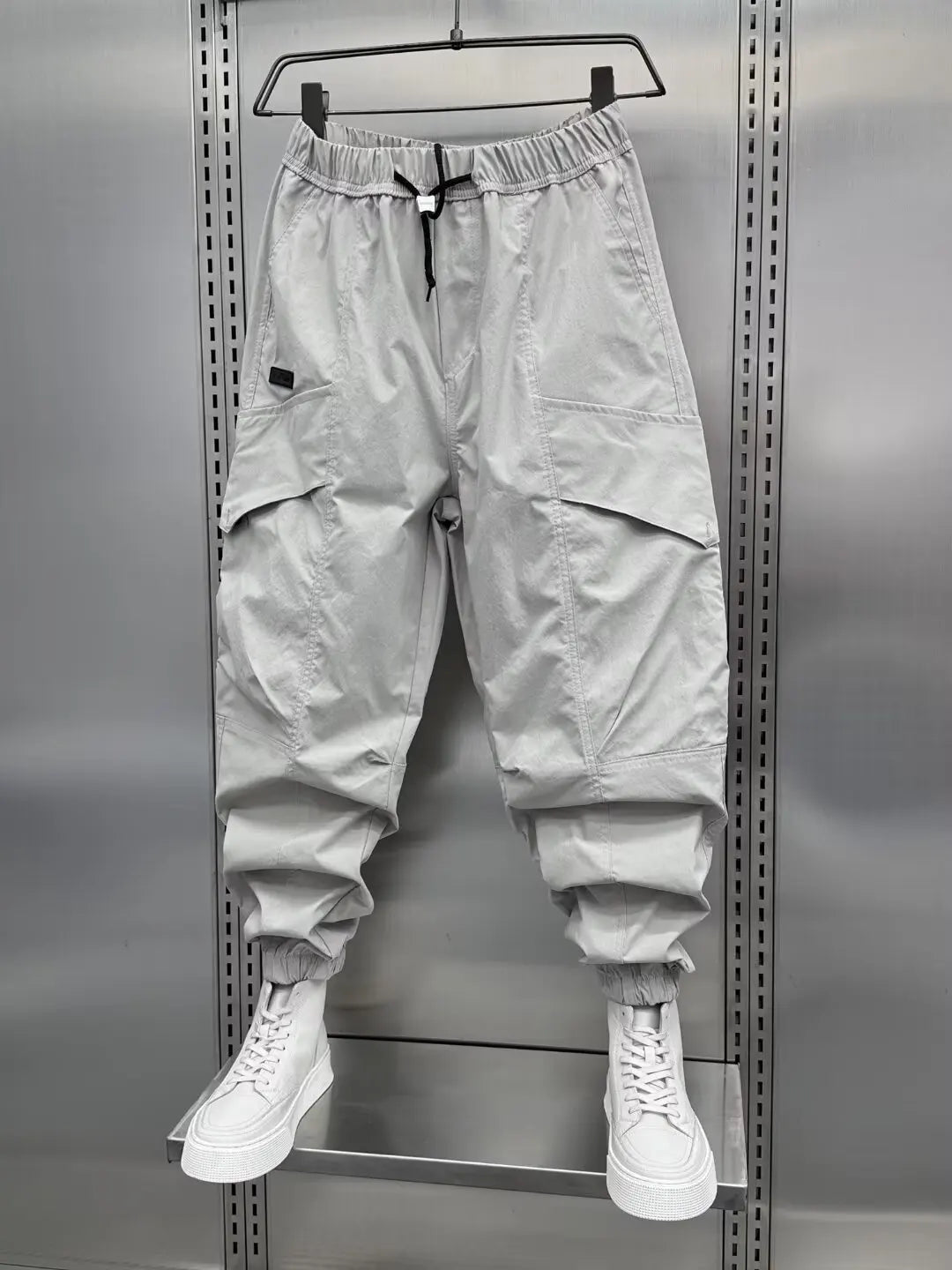 Male Clothes Men's Harem Pants Clothes Summer Casual Pants Man Comfortable Loose Trousers Breathable