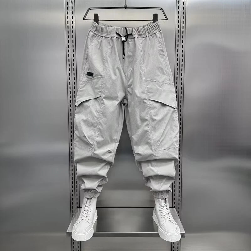 Male Clothes Men's Harem Pants Clothes Summer Casual Pants Man Comfortable Loose Trousers Breathable