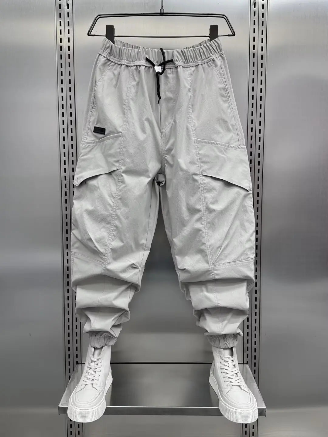 Male Clothes Men's Harem Pants Clothes Summer Casual Pants Man Comfortable Loose Trousers Breathable